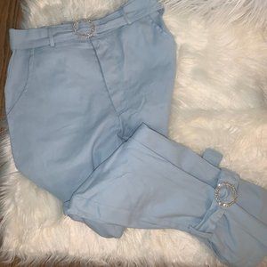 Sky Blue Cargo Pants (1) SM
